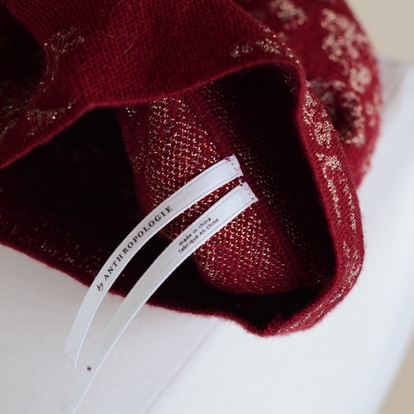 NEW Anthropologie Cropped Sweater - Picture 8 of 10